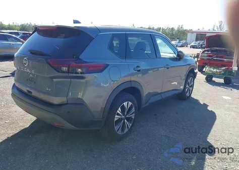 2021 Nissan Rogue Sv Fwd из США, поврежденный, VIN 5N1AT3BA3MC732447